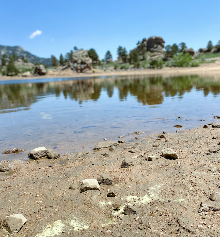 view of the rocky mountains