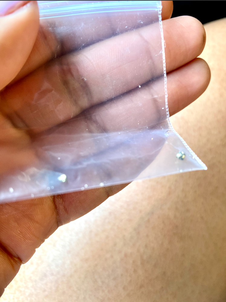 gold nuggets from Argo Mills in Denver, Colorado